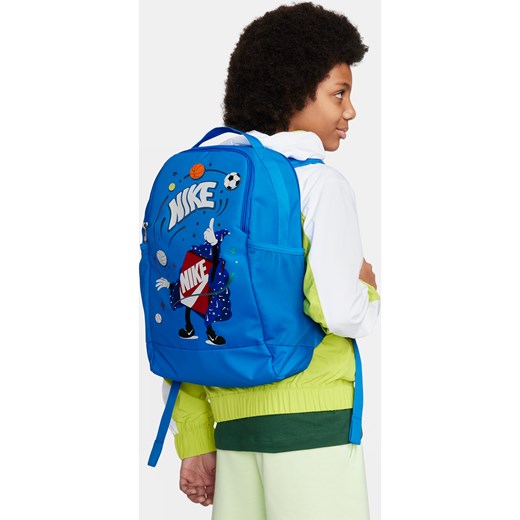 Plecak dziecięcy Nike Brasilia (18 l) - Niebieski Nike ONE SIZE Nike poland