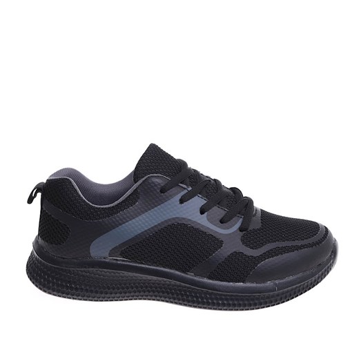 Chłopięce czarne buty sportowe /D4-3 15951 T298/ ze sklepu Pantofelek24.pl w kategorii Buty sportowe męskie - zdjęcie 170928969