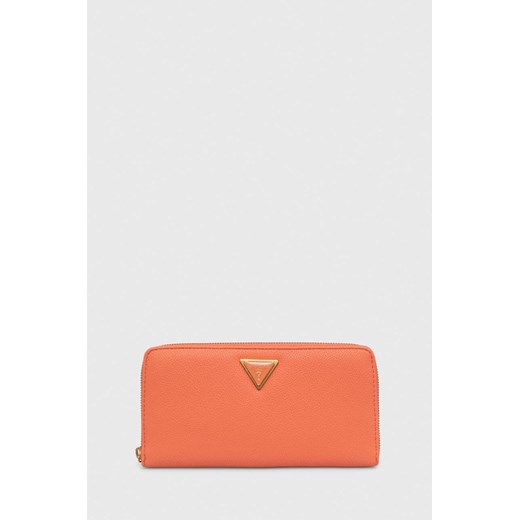 Guess portfel COSETTE damski kolor pomarańczowy SWVA92 22630 ze sklepu ANSWEAR.com w kategorii Portfele damskie - zdjęcie 170931946