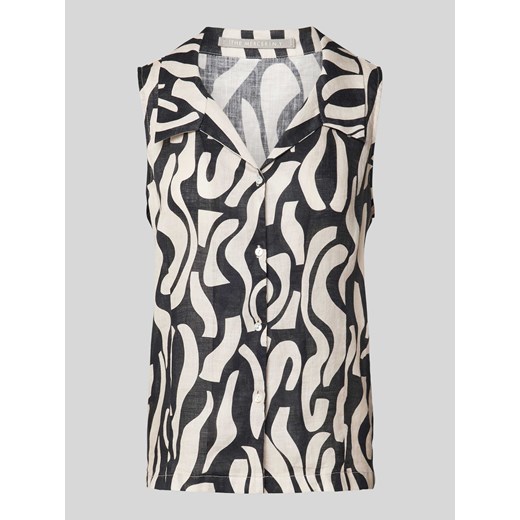 Top bluzkowy z wzorem na całej powierzchni ze sklepu Peek&Cloppenburg  w kategorii Bluzki damskie - zdjęcie 170932275