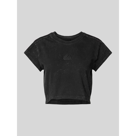 T-shirt krótki z wyhaftowanym logo ze sklepu Peek&Cloppenburg  w kategorii Bluzki damskie - zdjęcie 170932288