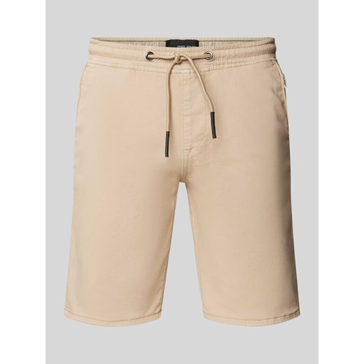 Bermudy o kroju regular fit z tunelem ze sklepu Peek&Cloppenburg  w kategorii Spodenki męskie - zdjęcie 170932487
