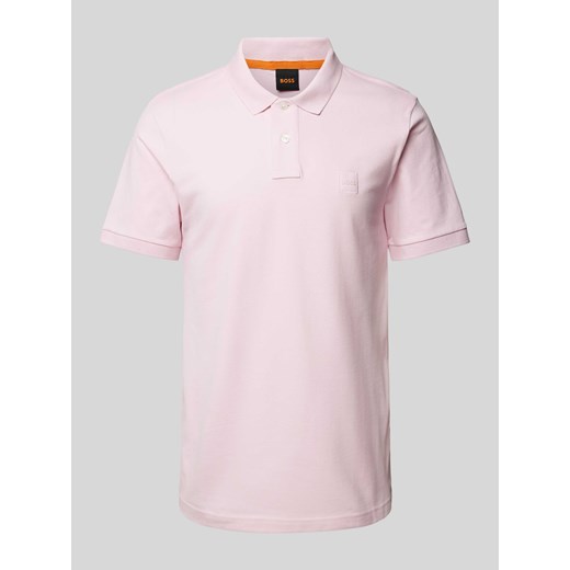 Koszulka polo z detalem z logo ze sklepu Peek&Cloppenburg  w kategorii T-shirty męskie - zdjęcie 170932505