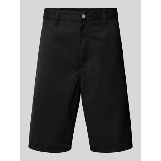 Bermudy z wpuszczanymi kieszeniami model ‘SIMPLE SHORT’ ze sklepu Peek&Cloppenburg  w kategorii Spodenki męskie - zdjęcie 170932565