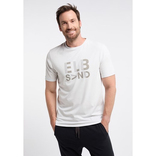 ELBSAND Koszulka &quot;Rik&quot; w kolorze białym ze sklepu Limango Polska w kategorii T-shirty męskie - zdjęcie 170935129