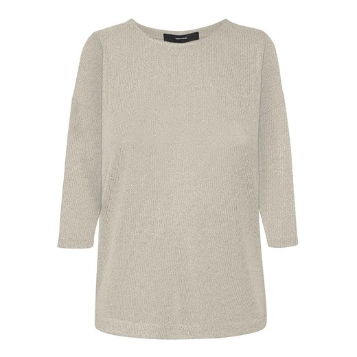 Vero Moda Sweter w kolorze beżowym ze sklepu Limango Polska w kategorii Swetry damskie - zdjęcie 170935588