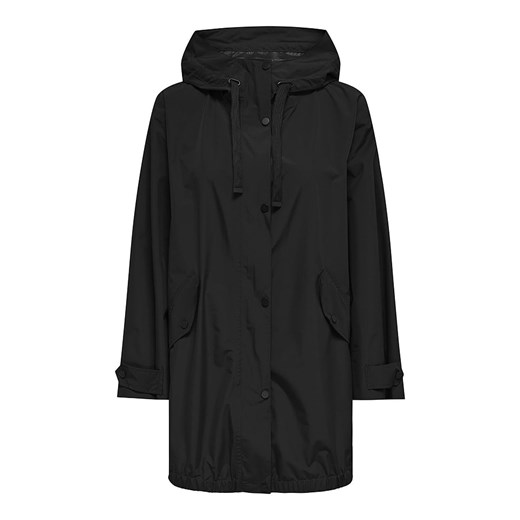 ONLY Płaszcz przeciwdeszczowy w kolorze czarnym ze sklepu Limango Polska w kategorii Kurtki damskie - zdjęcie 170935719
