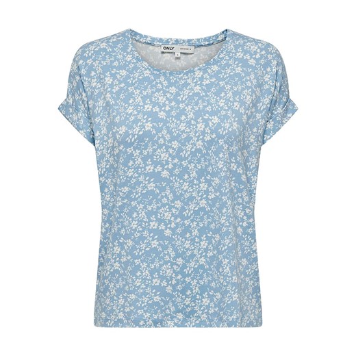 ONLY Koszulka w kolorze błękitnym ze sklepu Limango Polska w kategorii Bluzki damskie - zdjęcie 170935776