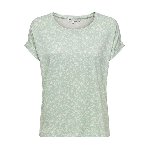 ONLY Koszulka w kolorze zielonym ze sklepu Limango Polska w kategorii Bluzki damskie - zdjęcie 170935778