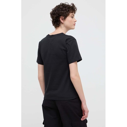 Herschel t-shirt bawełniany damski kolor czarny M ANSWEAR.com