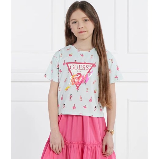 Guess T-shirt | Regular Fit ze sklepu Gomez Fashion Store w kategorii Bluzki dziewczęce - zdjęcie 170939015