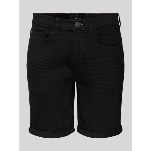 Szorty jeansowe o kroju regular fit z 5 kieszeniami ze sklepu Peek&Cloppenburg  w kategorii Spodenki męskie - zdjęcie 170939455