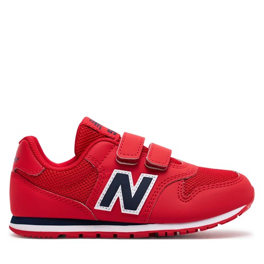 Sneakersy New Balance PV500CRN True Red ze sklepu eobuwie.pl w kategorii Buty sportowe dziecięce - zdjęcie 170942908