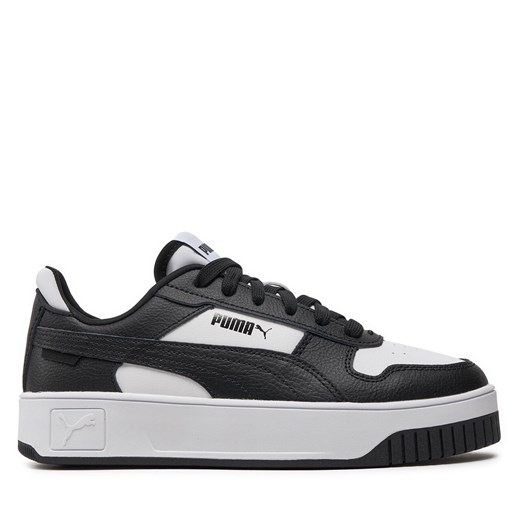 Sneakersy Puma Carina Street 389390-16 Czarny ze sklepu eobuwie.pl w kategorii Buty sportowe damskie - zdjęcie 170942998