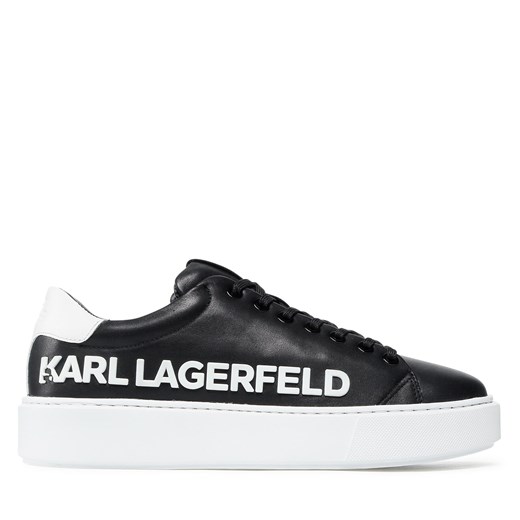 Sneakersy KARL LAGERFELD KL52225 Black/White Karl Lagerfeld 40 okazja eobuwie.pl