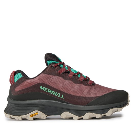 Sneakersy Merrell Moab Speed J066858 Brązowy ze sklepu eobuwie.pl w kategorii Buty trekkingowe damskie - zdjęcie 170943239