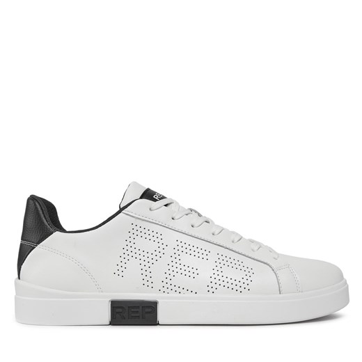 Sneakersy Replay GMZ3P .000.C0014L White/Black 062 ze sklepu eobuwie.pl w kategorii Półbuty męskie - zdjęcie 170943357