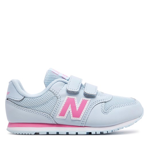 Sneakersy New Balance PV500CSP Szary ze sklepu eobuwie.pl w kategorii Buty sportowe dziecięce - zdjęcie 170943407