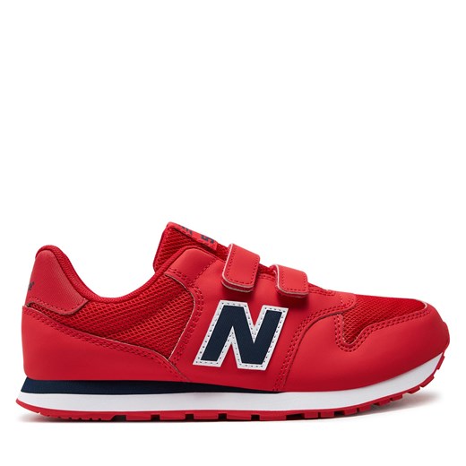 Sneakersy New Balance GV500CRN True Red ze sklepu eobuwie.pl w kategorii Buty sportowe dziecięce - zdjęcie 170943477