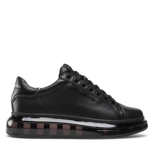 Sneakersy KARL LAGERFELD KL52625 Black Lthr/Mono Karl Lagerfeld 44 wyprzedaż eobuwie.pl