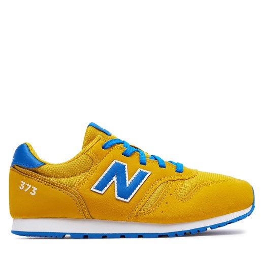 Sneakersy New Balance YC373AJ2 Żółty ze sklepu eobuwie.pl w kategorii Buty sportowe dziecięce - zdjęcie 170943878