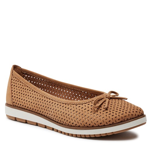 Baleriny Tamaris 1-22121-42 Camel 310 Tamaris 40 eobuwie.pl