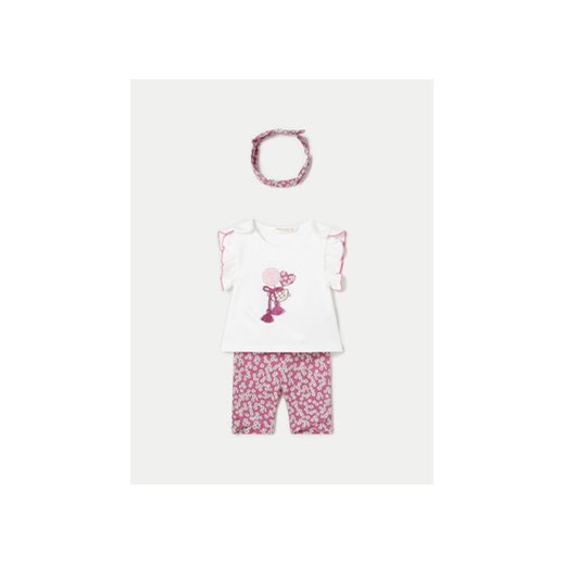 Mayoral Komplet t-shirt i legginsy 1792 Różowy Regular Fit ze sklepu MODIVO w kategorii Komplety niemowlęce - zdjęcie 170945037