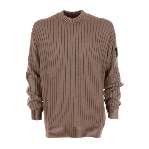 sweter męski calvin klein j30j322455 brązowy ze sklepu Royal Shop w kategorii Swetry męskie - zdjęcie 170945757