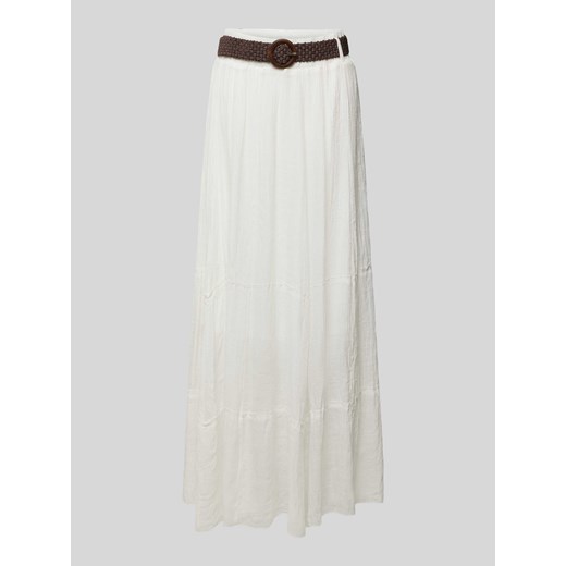 Długa spódnica z paskiem ze sklepu Peek&Cloppenburg  w kategorii Spódnice - zdjęcie 170946767