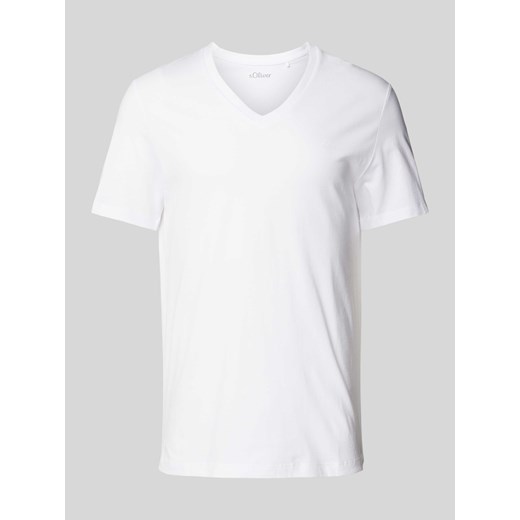 T-shirt z nadrukiem z logo ze sklepu Peek&Cloppenburg  w kategorii T-shirty męskie - zdjęcie 170946797