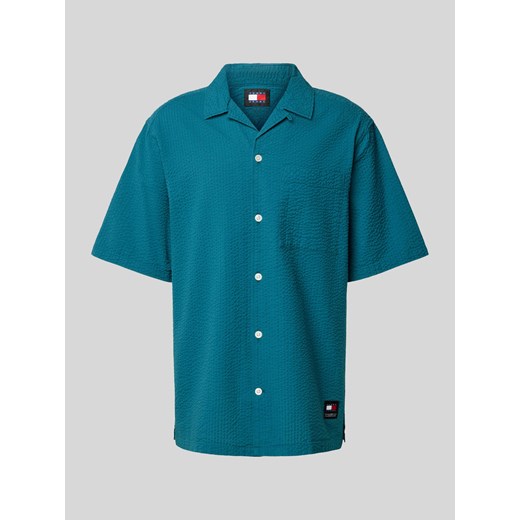 Koszula casualowa o kroju relaxed fit z rękawem o dł. 1/2 ze sklepu Peek&Cloppenburg  w kategorii Koszule męskie - zdjęcie 170946928