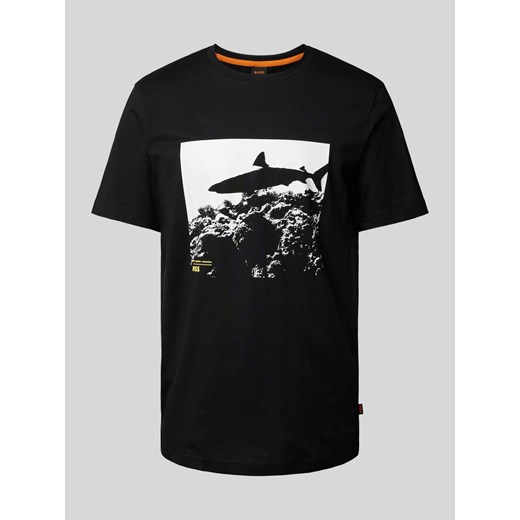 T-shirt z nadrukowanym motywem ze sklepu Peek&Cloppenburg  w kategorii T-shirty męskie - zdjęcie 170946979