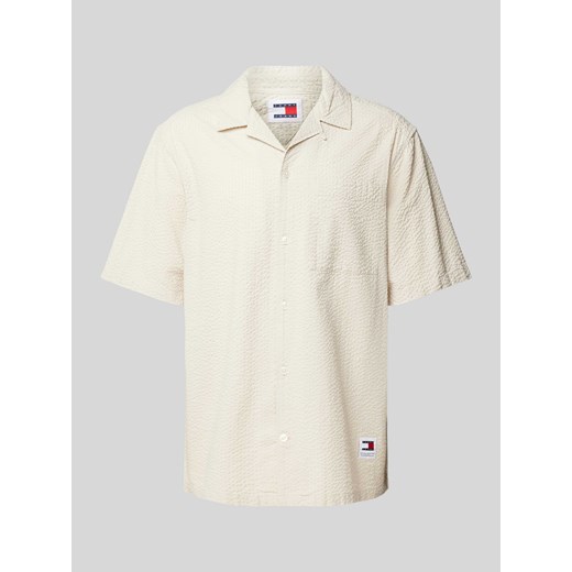 Koszula casualowa o kroju relaxed fit z rękawem o dł. 1/2 ze sklepu Peek&Cloppenburg  w kategorii Koszule męskie - zdjęcie 170947057