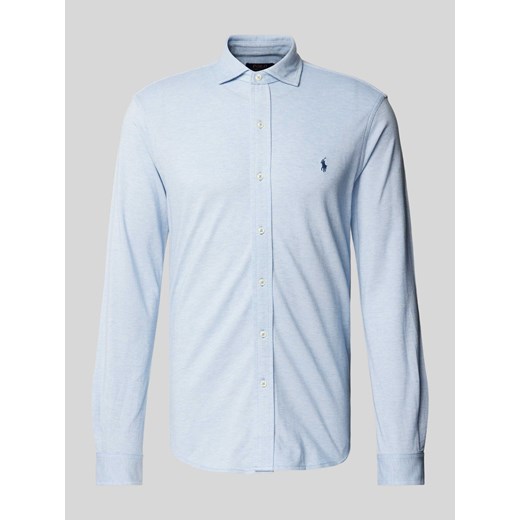 Koszula casualowa o kroju slim fit z kołnierzykiem typu kent ze sklepu Peek&Cloppenburg  w kategorii Koszule męskie - zdjęcie 170947127