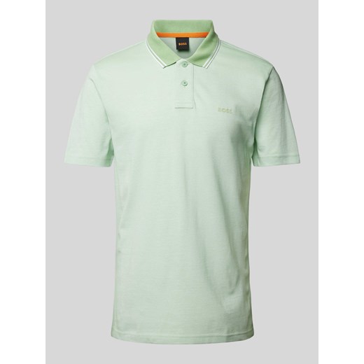 Koszulka polo o kroju slim fit z nadrukiem z logo ze sklepu Peek&Cloppenburg  w kategorii T-shirty męskie - zdjęcie 170947277
