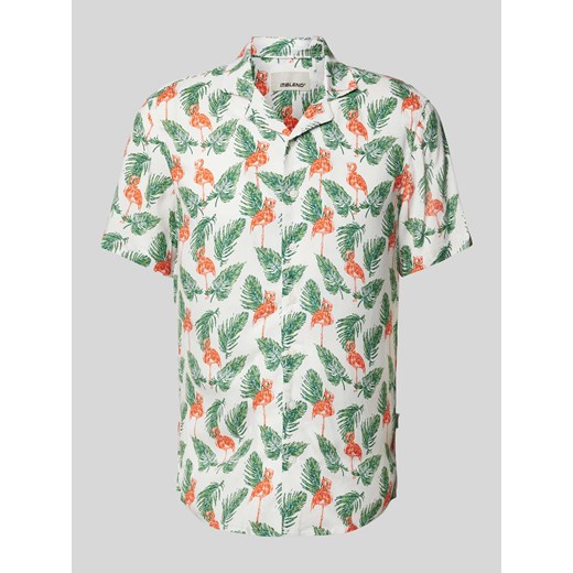 Koszula casualowa o kroju regular fit z nadrukiem z motywem ze sklepu Peek&Cloppenburg  w kategorii Koszule męskie - zdjęcie 170947316