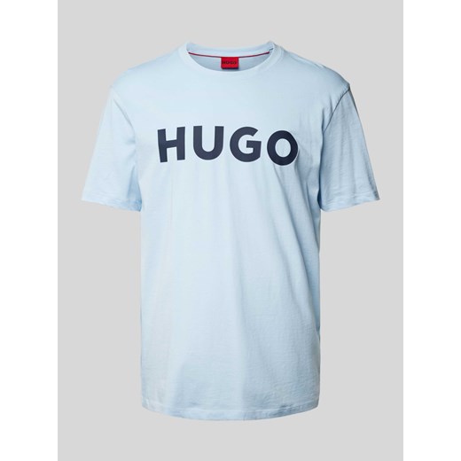 T-shirt z nadrukiem z logo model ‘DULIVIO’ ze sklepu Peek&Cloppenburg  w kategorii T-shirty męskie - zdjęcie 170947338