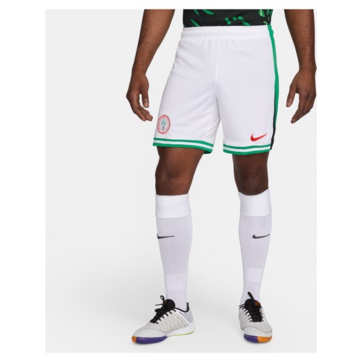 Męskie spodenki piłkarskie Nike Dri-FIT Nigeria Stadium 2024 (wersja domowa) – replika - Biel ze sklepu Nike poland w kategorii Spodenki męskie - zdjęcie 170947547