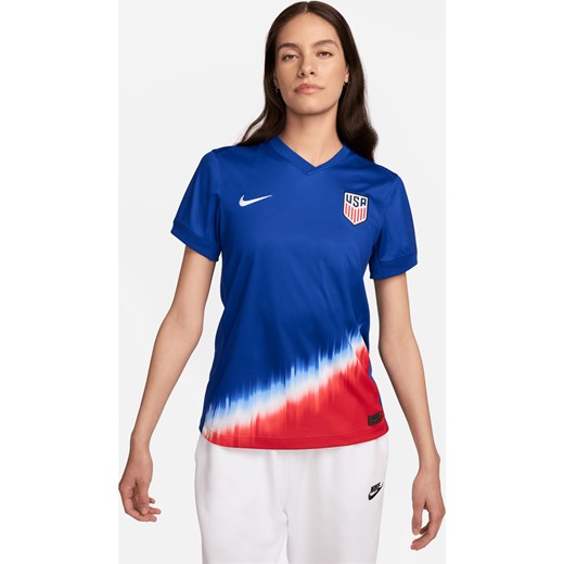 Damska koszulka piłkarska Nike Dri-FIT USMNT Stadium 2024 (wersja wyjazdowa) – replika - Niebieski ze sklepu Nike poland w kategorii Bluzki damskie - zdjęcie 170947566