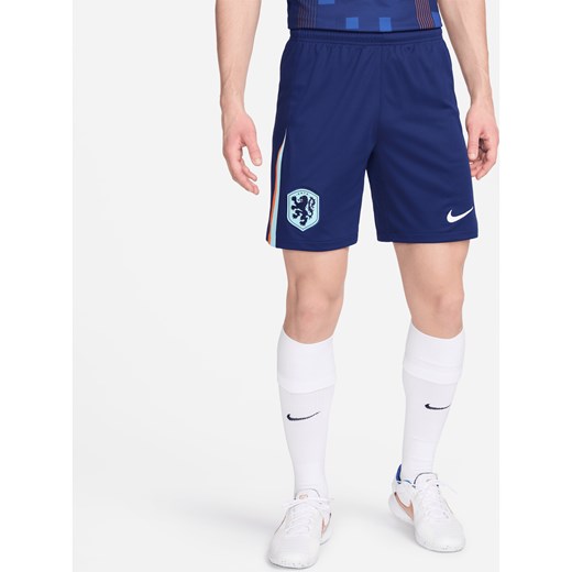 Męskie spodenki piłkarskie Nike Dri-FIT Holandia Stadium 2024 (wersja wyjazdowa) – replika - Niebieski ze sklepu Nike poland w kategorii Spodenki męskie - zdjęcie 170947606