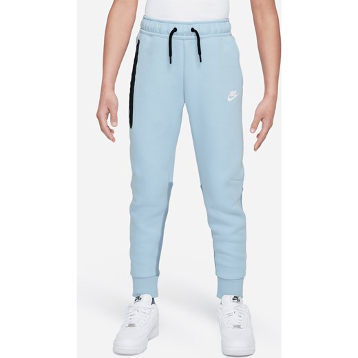 Spodnie dla dużych dzieci (chłopców) Nike Sportswear Tech Fleece - Niebieski ze sklepu Nike poland w kategorii Spodnie chłopięce - zdjęcie 170947616