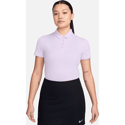 Damska koszulka polo do golfa Nike Dri-FIT Victory - Fiolet ze sklepu Nike poland w kategorii Bluzki damskie - zdjęcie 170947635