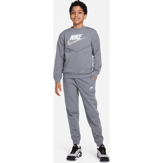 Dres dla dużych dzieci Nike Sportswear - Szary Nike M Nike poland