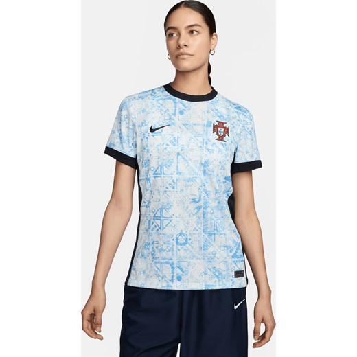Damska koszulka piłkarska Nike Dri-FIT Portugalia (drużyna męska) Stadium 2024/25 (wersja wyjazdowa) – replika - Brązowy ze sklepu Nike poland w kategorii Bluzki damskie - zdjęcie 170947659