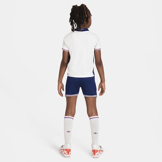 Trzyczęściowy strój piłkarski dla małych dzieci Nike Anglia Stadium 2024 (wersja Nike XS Nike poland