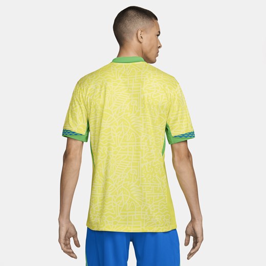 Męska koszulka piłkarska Nike Dri-FIT Brazylia Stadium 2024 (wersja domowa) – Nike XXL Nike poland