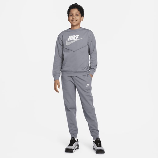 Dres dla dużych dzieci Nike Sportswear - Szary Nike M Nike poland