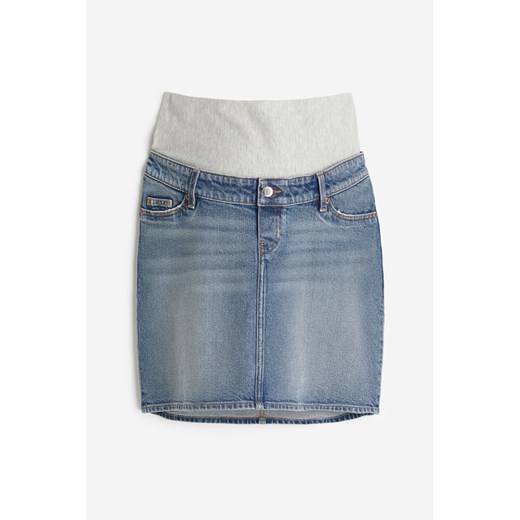 H & M - MAMA Spódnica dżinsowa - Niebieski ze sklepu H&M w kategorii Spódnice ciążowe - zdjęcie 170948638