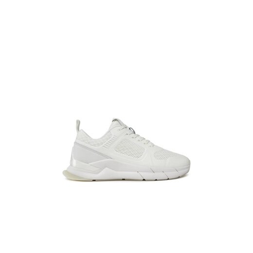 Calvin Klein Sneakersy Lace Up Runner - Caged HW0HW01996 Biały ze sklepu MODIVO w kategorii Buty sportowe damskie - zdjęcie 170951448