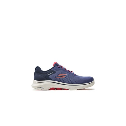 Skechers Sneakersy Go Walk 7-Cosmic Waves 125215/NVCL Granatowy ze sklepu MODIVO w kategorii Buty sportowe damskie - zdjęcie 170951518